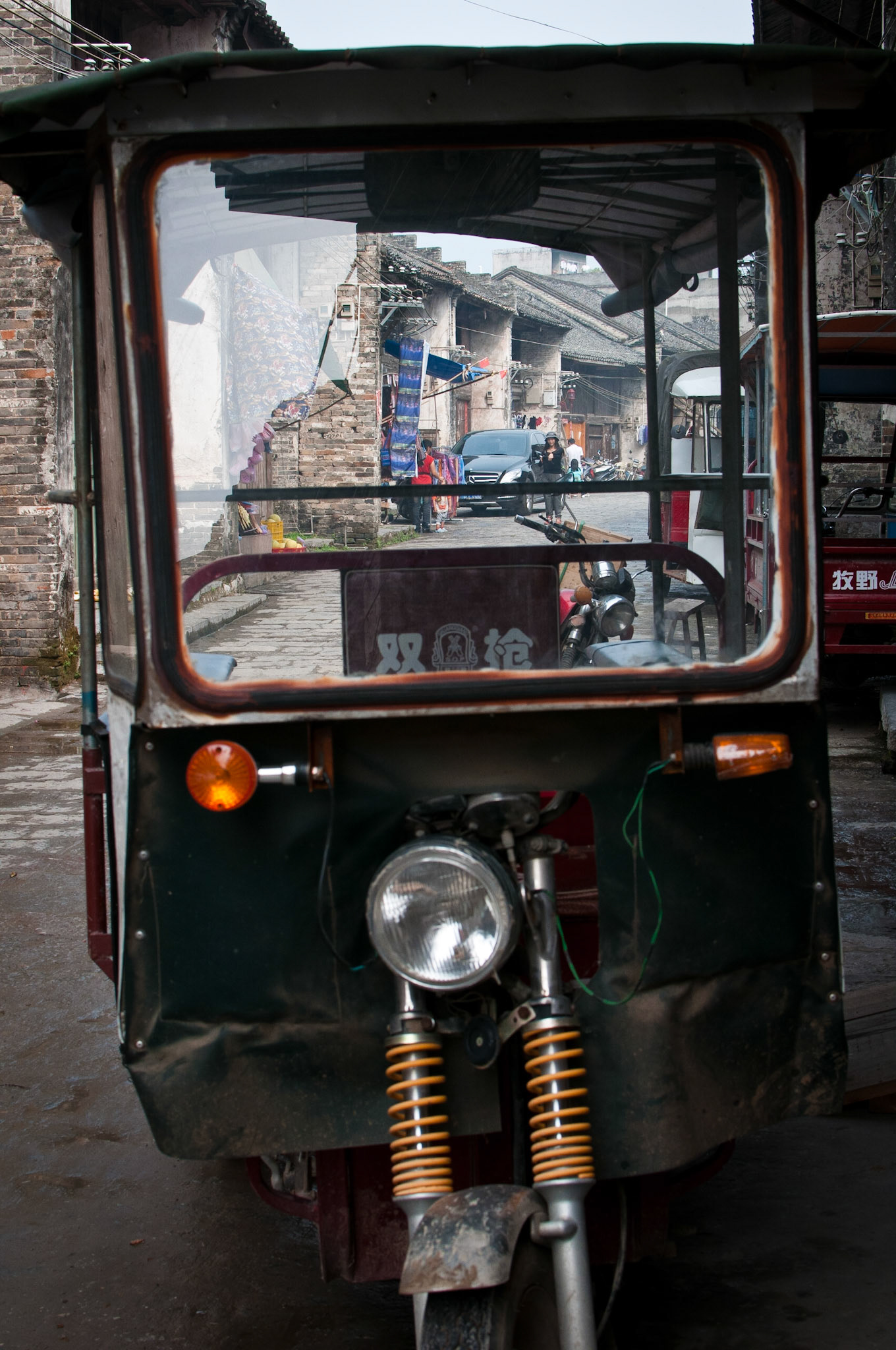 Rickshaw in Xingping (Guanxi, China)