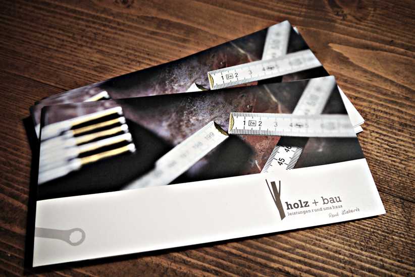 Logo und Flyer für Handwerker