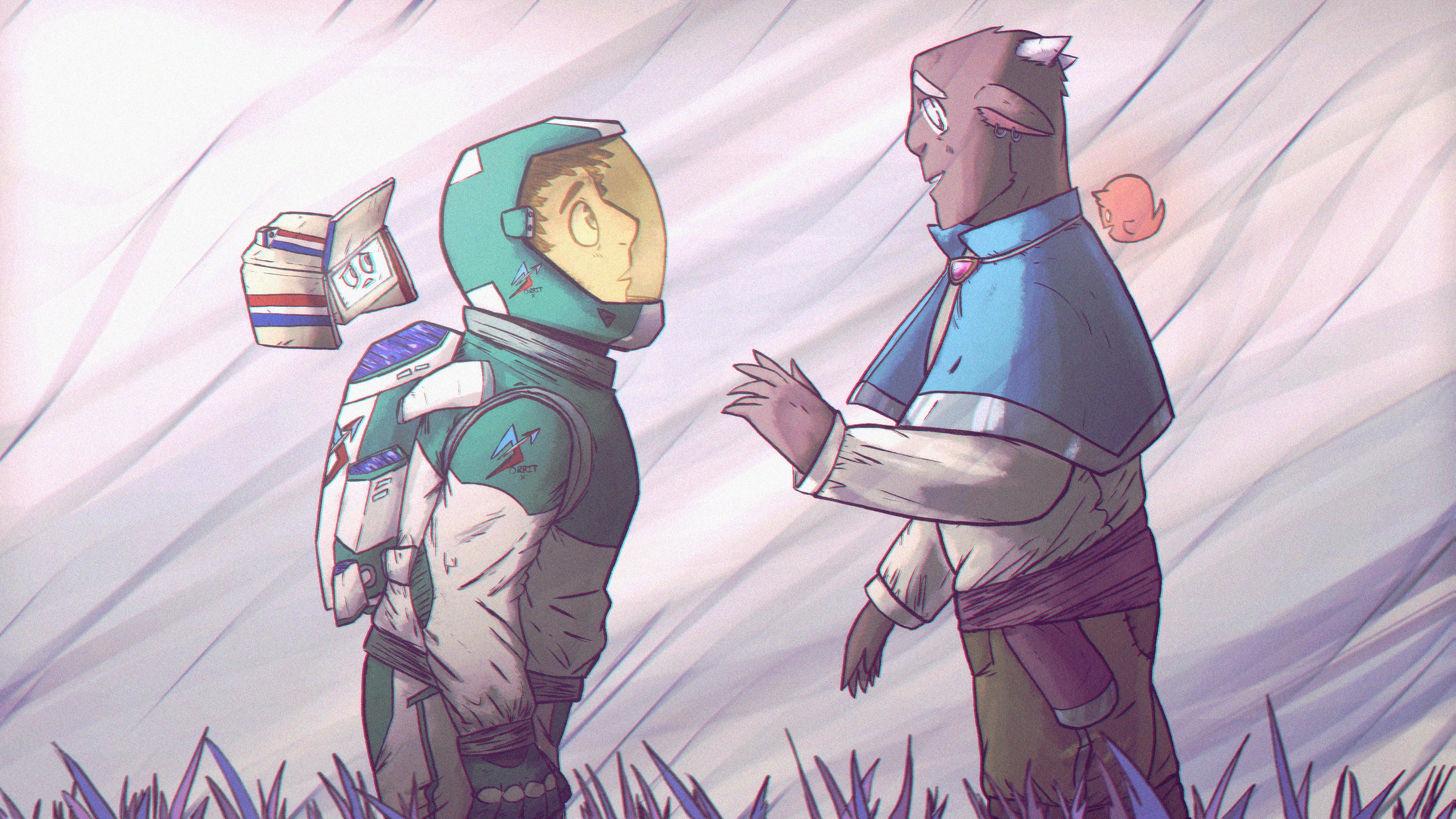 Contact. (Photoshop. Nov.2017)