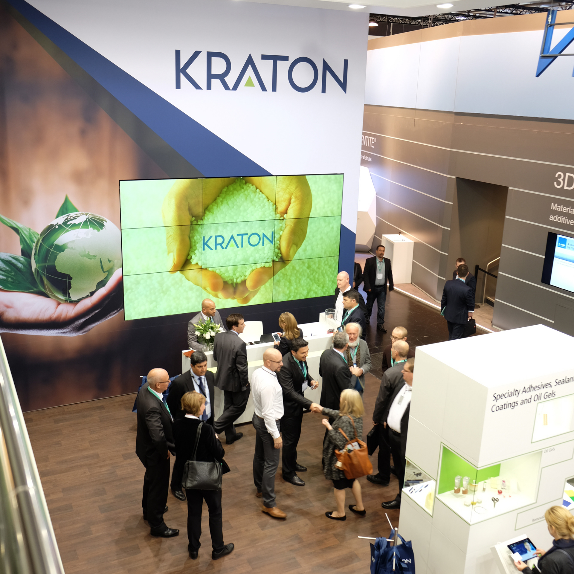 alexandra antoniou Kraton Kshow Booth Exhibit , Germany