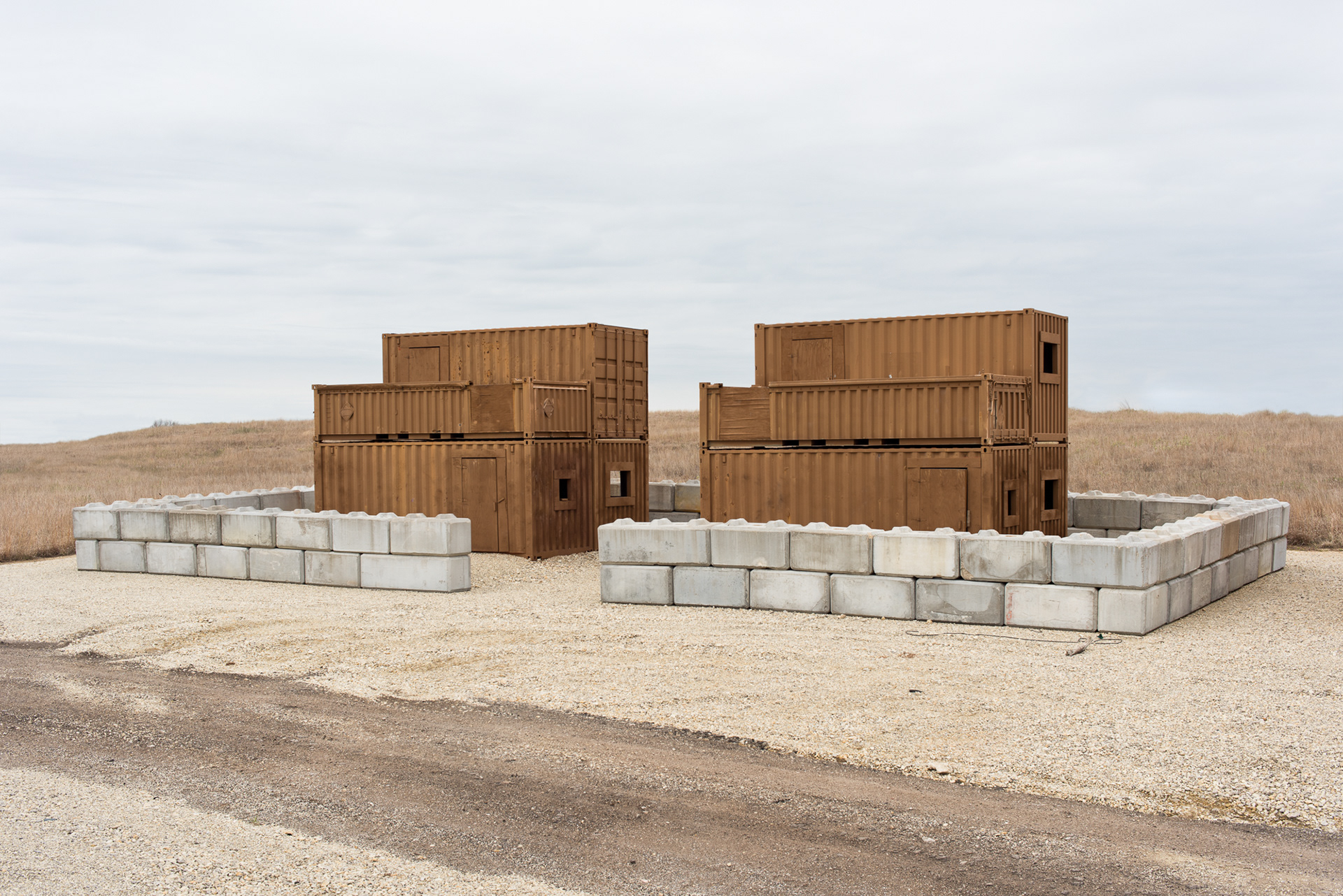 Neighbors, Live Fire Village #4, Fort Riley, Kansas