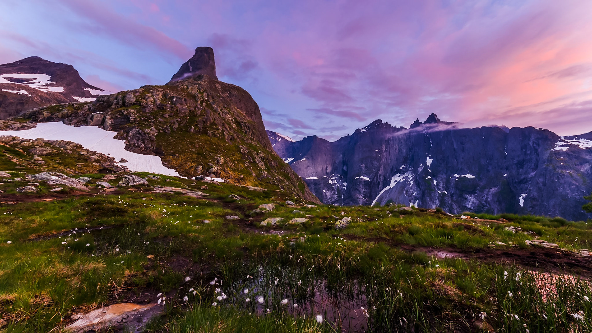 Romsdalshorn fra Litlefjellet