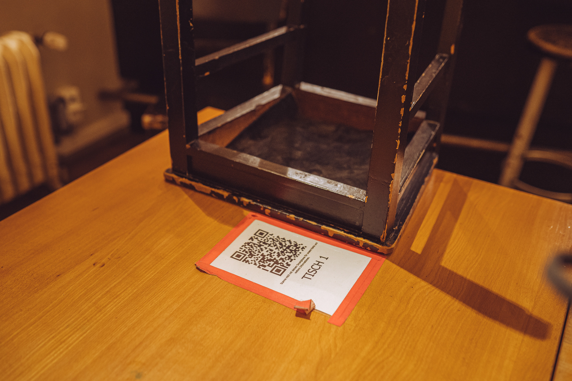 QR Codes zur Registrierung