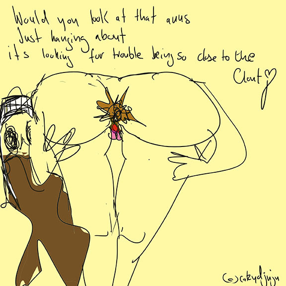 Dangling Anus