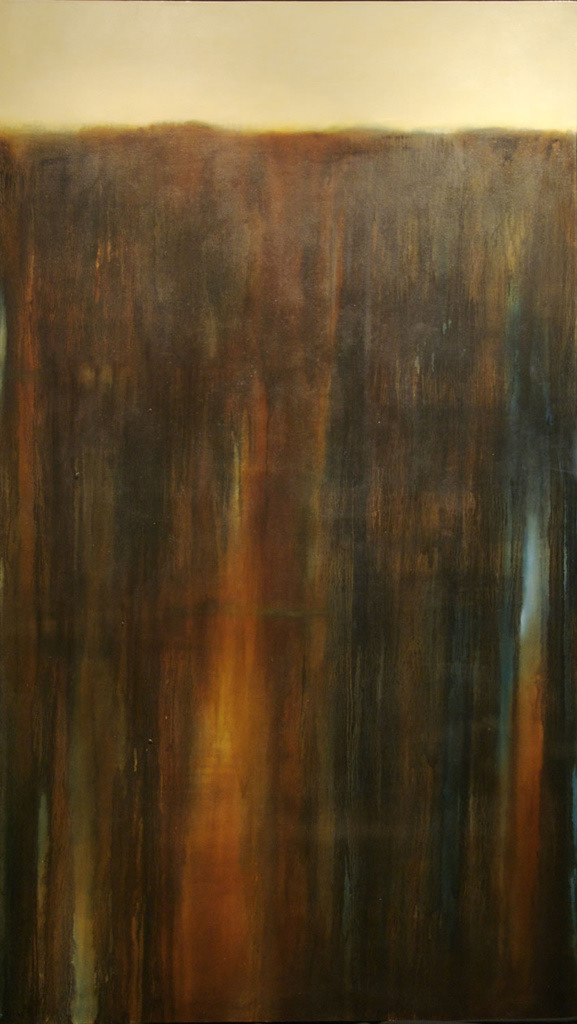 Edge No. 60, Oil/canvas, 84 x 48 in.