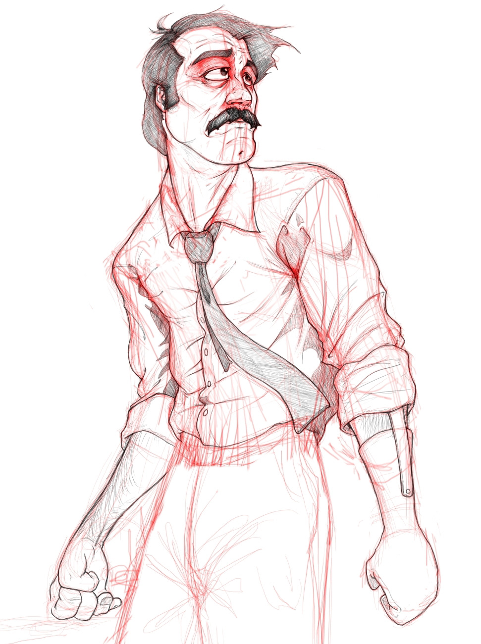 Captain Hook Mortal Concept (Personal Project Digital)