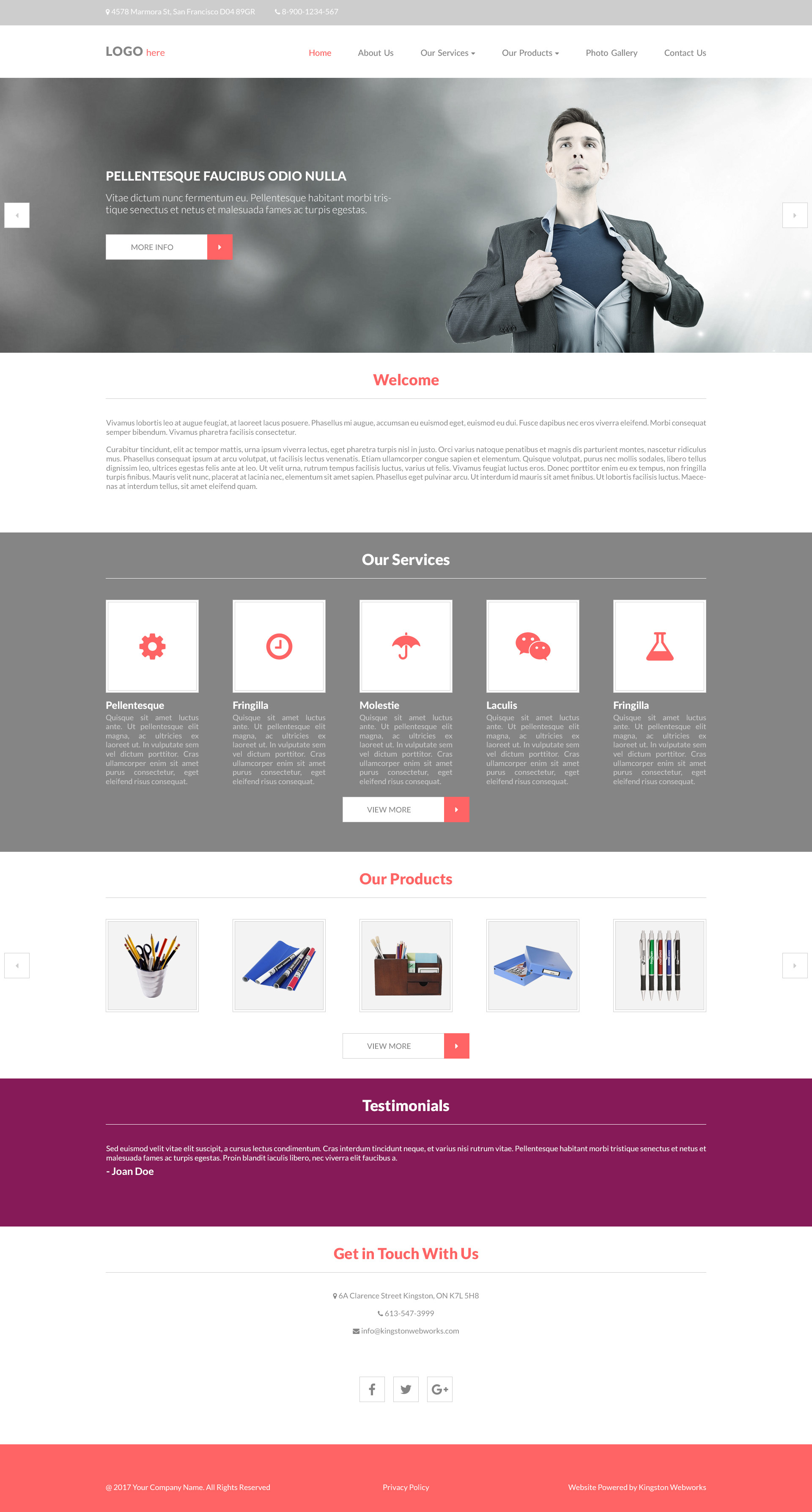 namona design 10 homepage designs