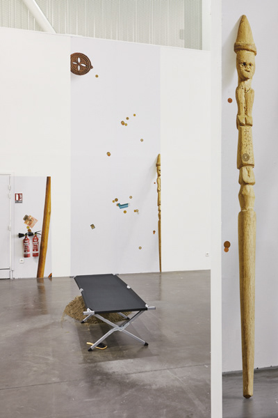 Emmanuelle Lainé, Suspension Volontaire de la Crédulité, Panorama 2019, exhibition view, Credit : Jeanchristophe Lett
