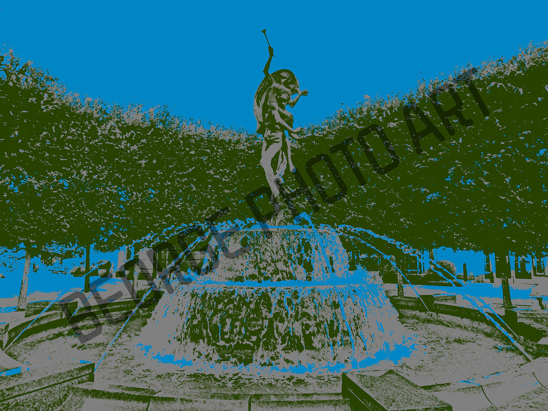 Water Messenger Fountain