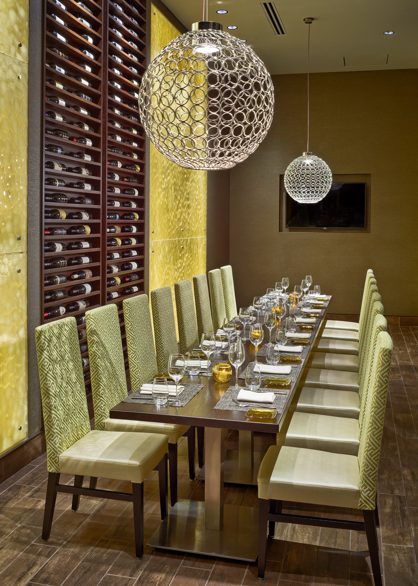Hospitality photography of Hilton Granite Park hotel private dining room