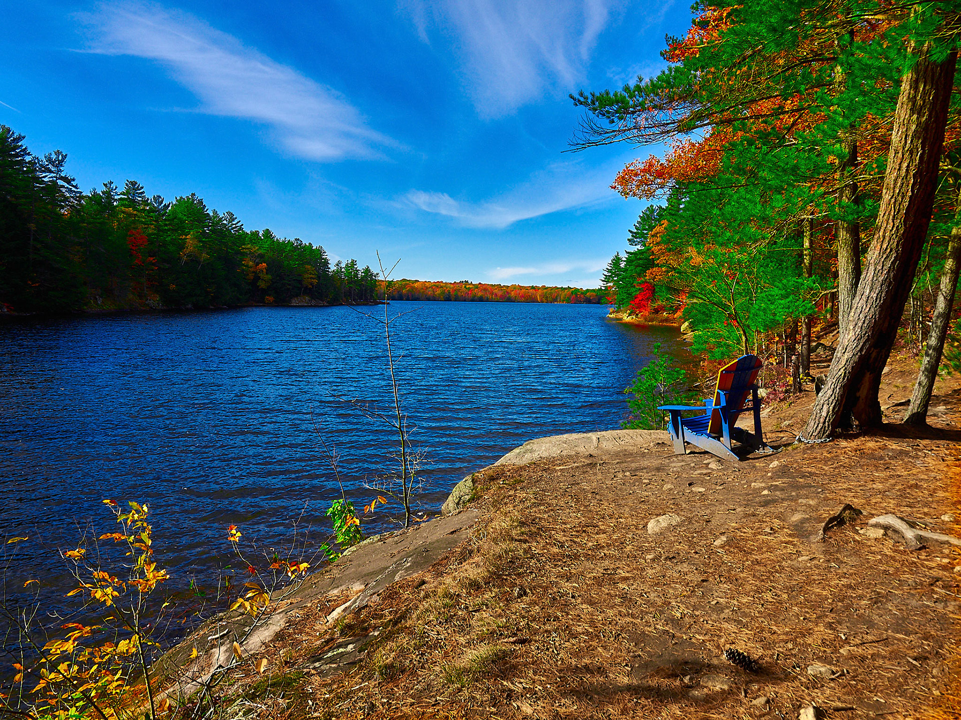 And enjoy the relaxing view