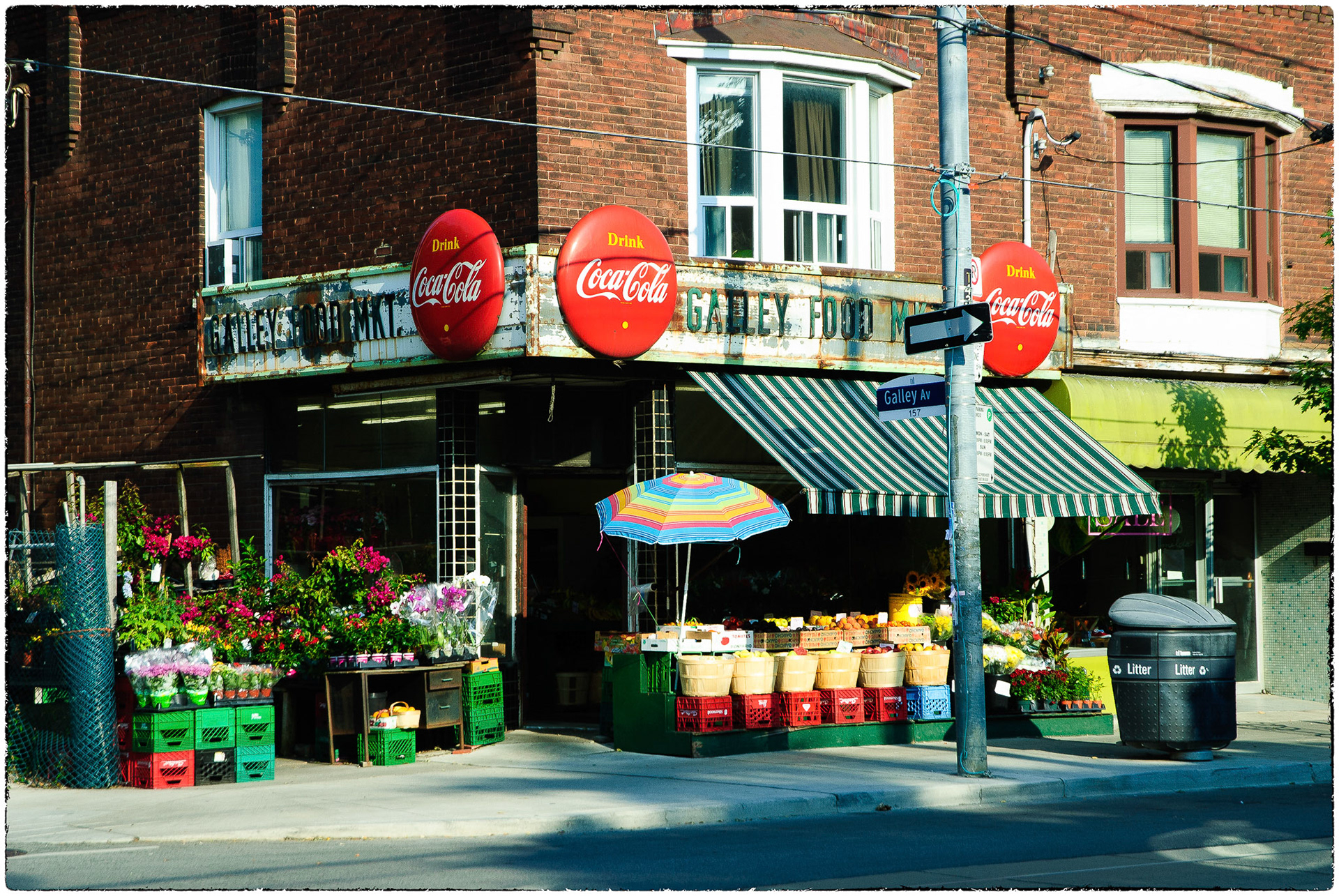 The oldest, and most interesting business sign on Roncy