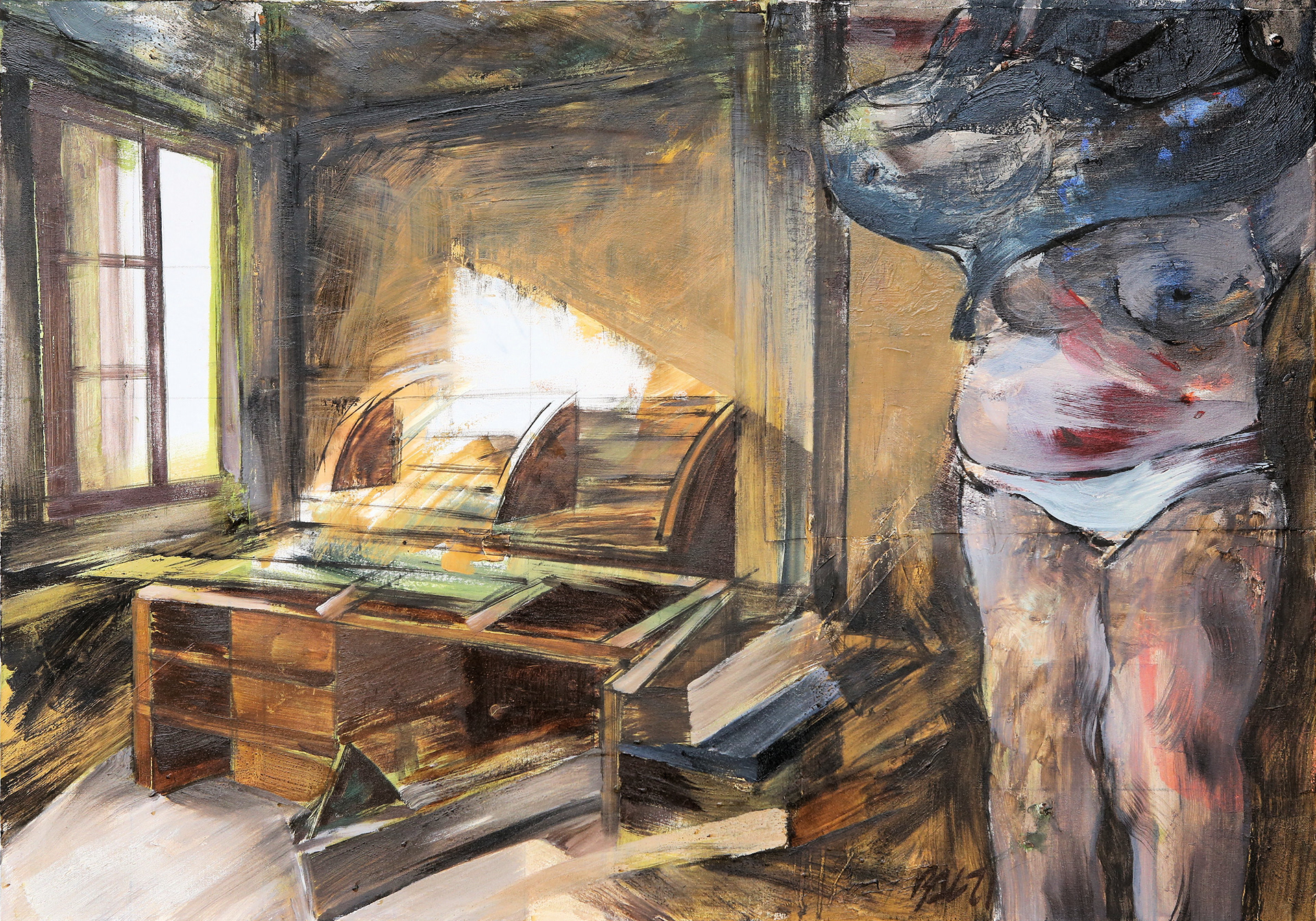 n.379 "Cogoleto" Oil on canvas. Year:2016  100 x 70cm