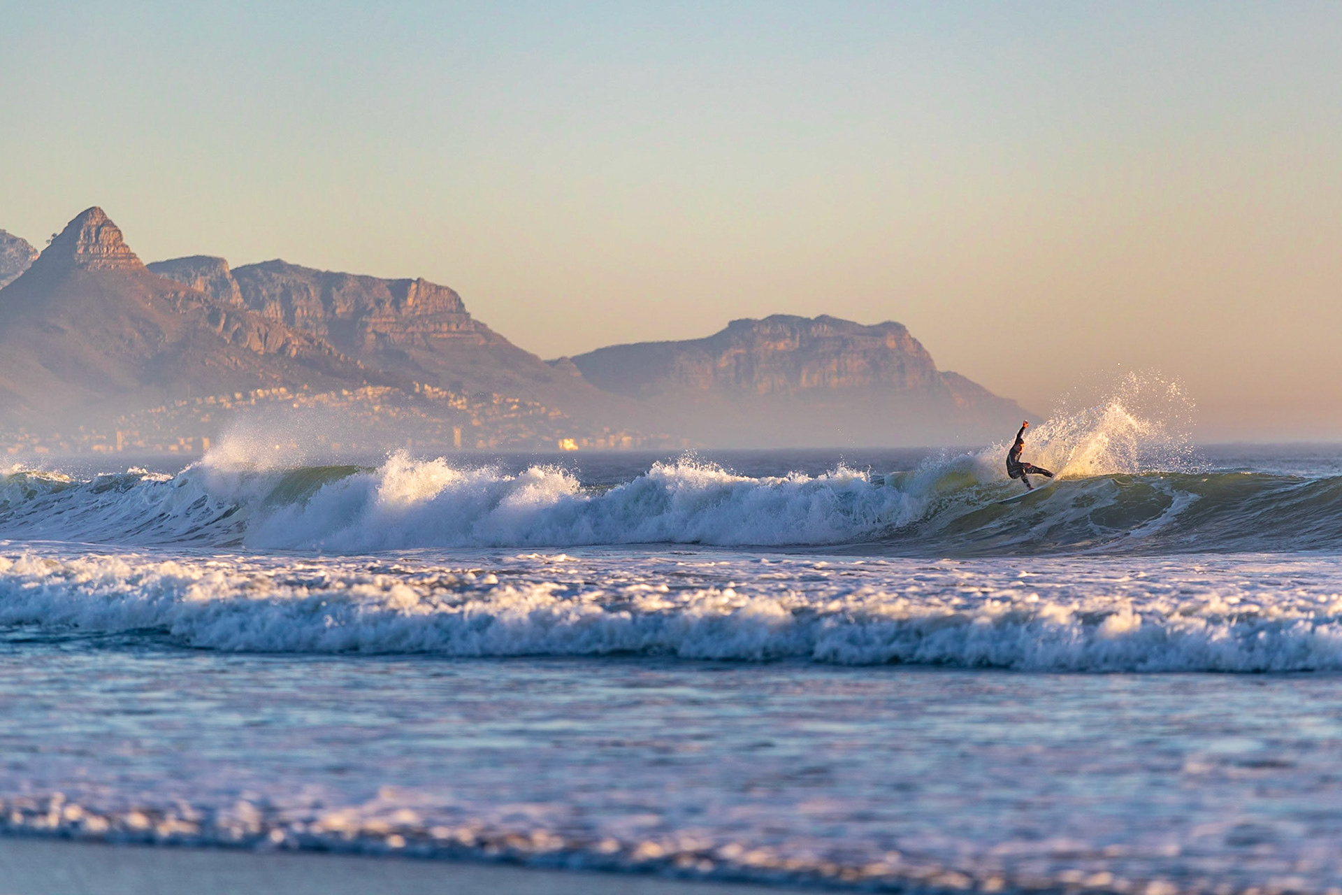 Surfing Cape Town