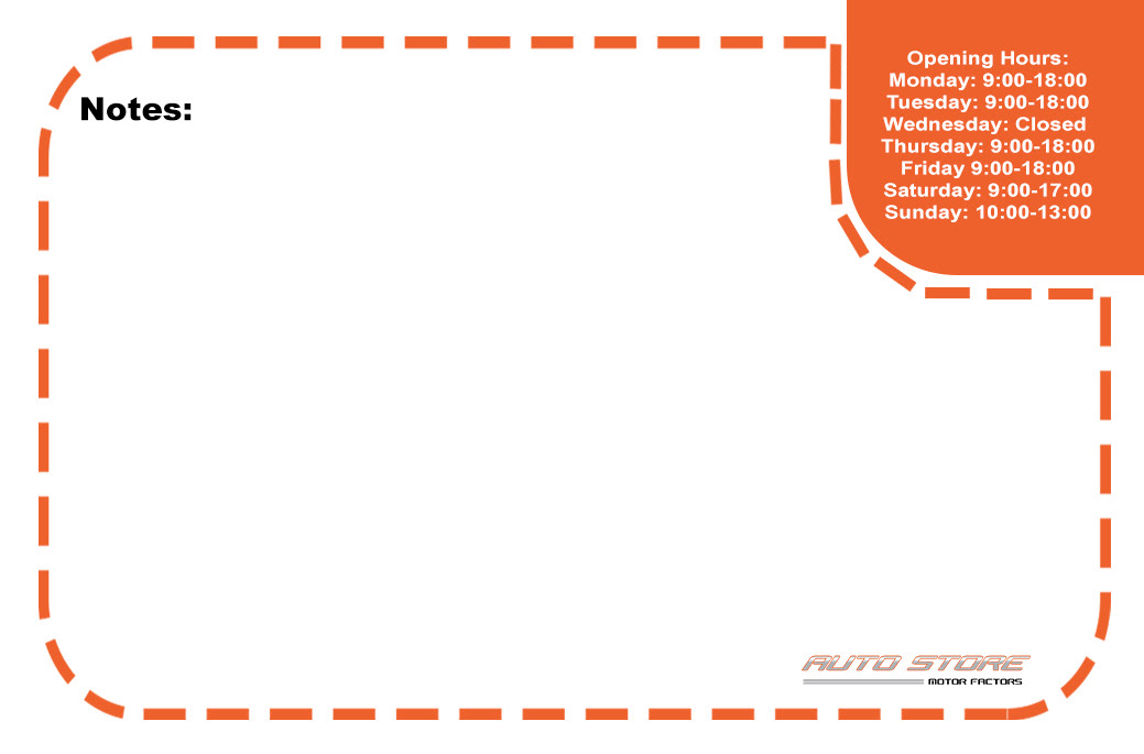 Business card back