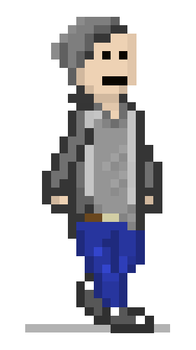 Pixel Art GIF - made for Visual Design for Games course