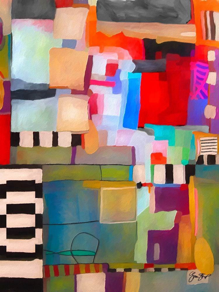 Abstract art by Gina Startup