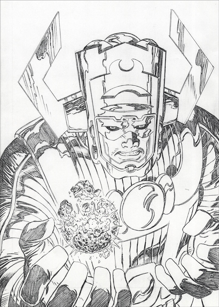 galactus coloring pages