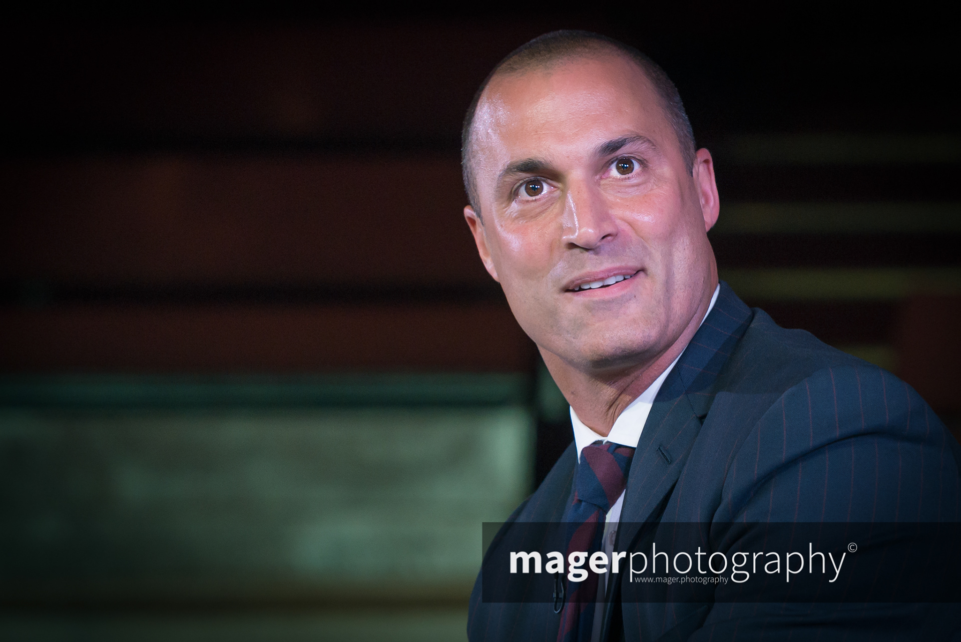 America's Next Top Model judge Nigel Barker at Startup Grind Europe 2016 in London