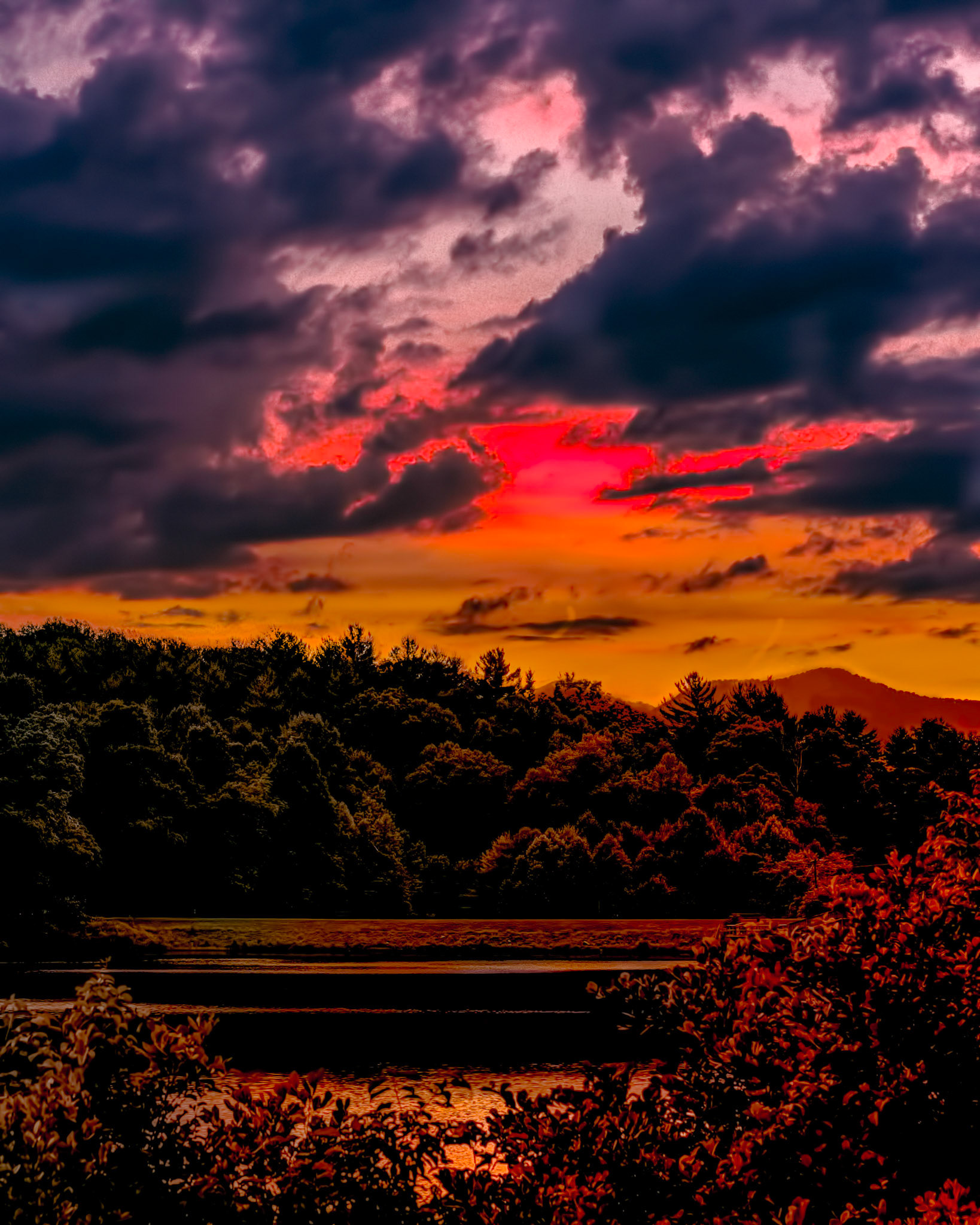 Enka Lake Twilight After-Glow