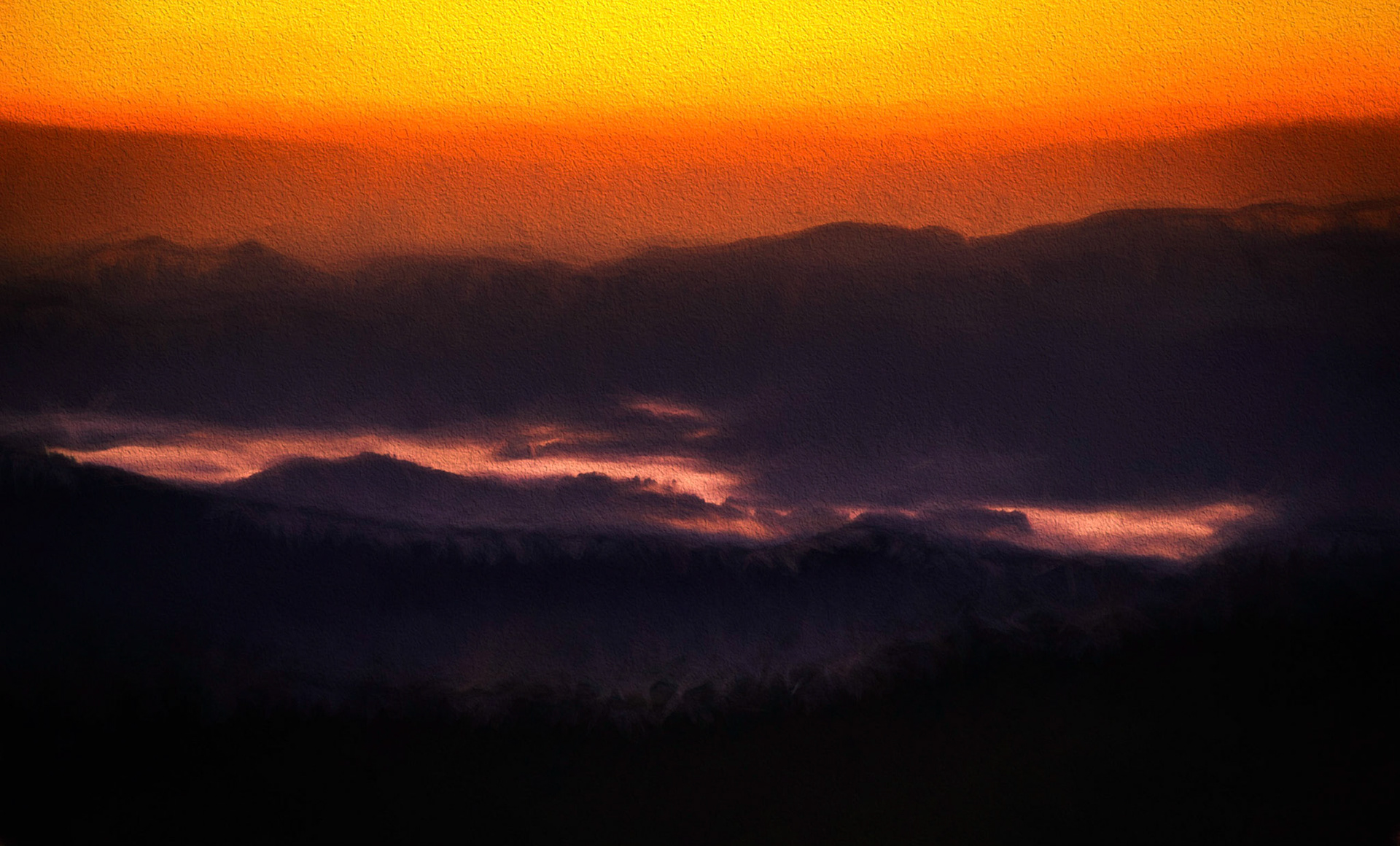 Blue Ridge Parkway Sunrise