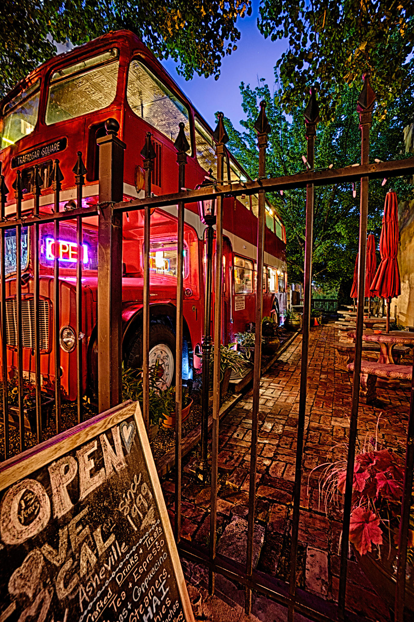 Coffee at the Bus Stop