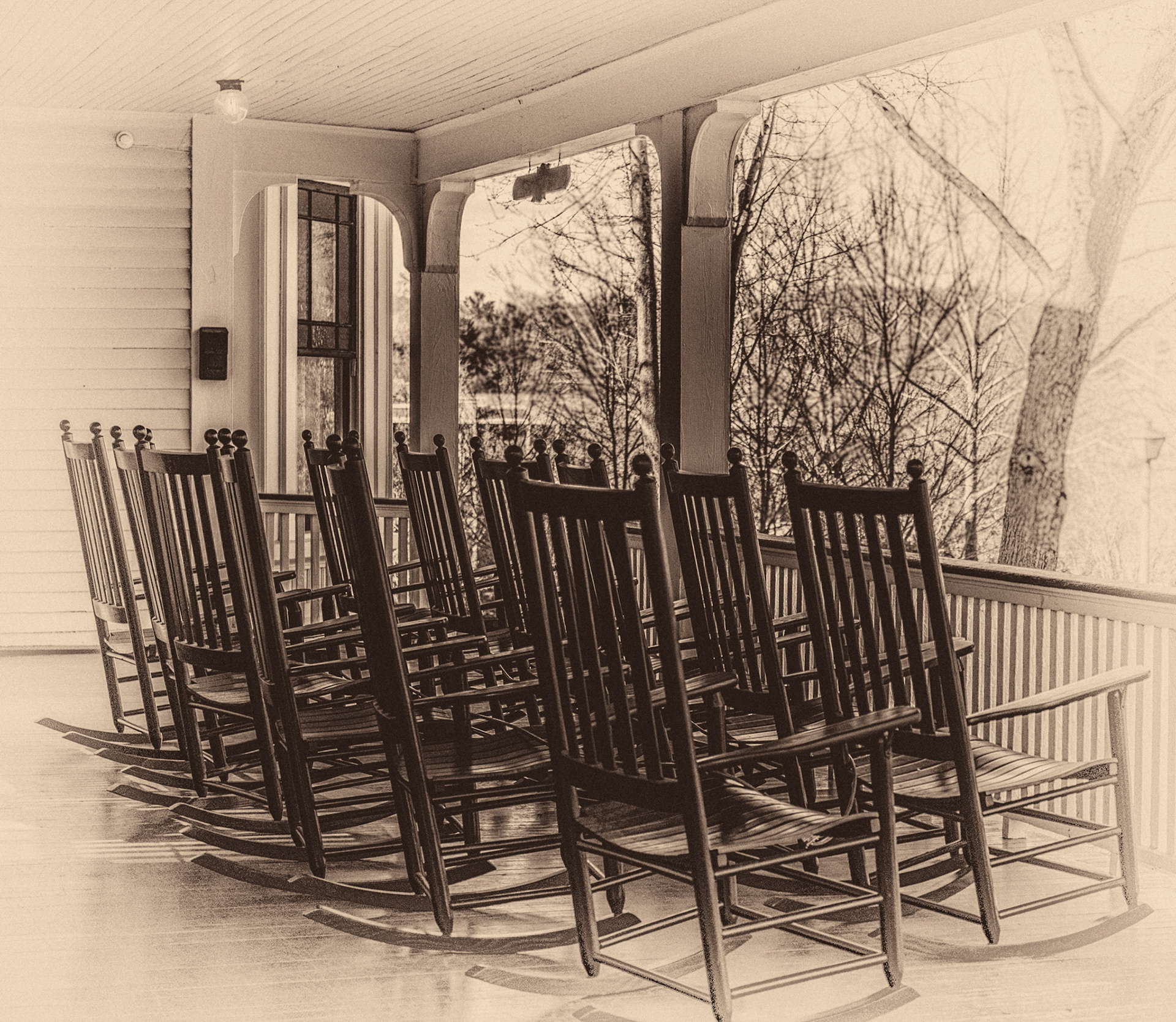 Thomas Wolfe House Porch