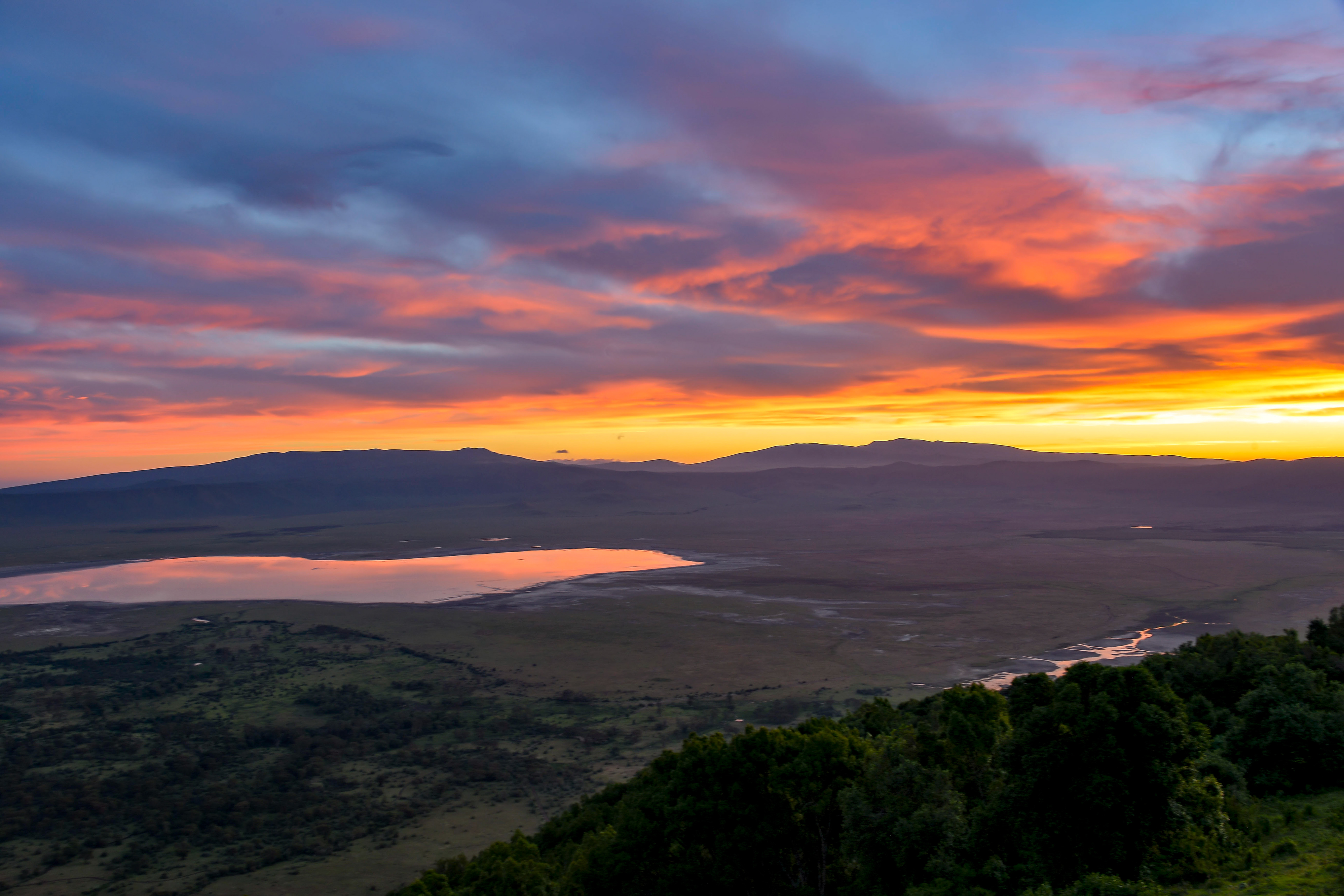 Sunrise at Ngorongoro Crater-Tanzania