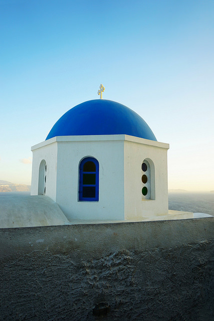 Oia in Santorini, Greece