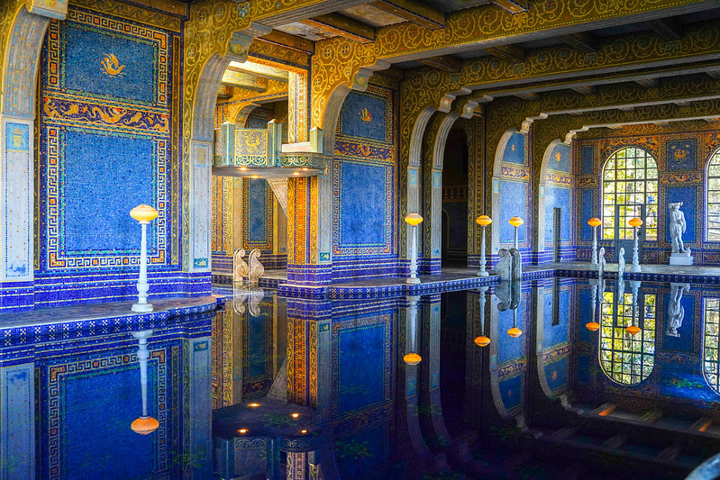 Hearst Castle in San Simeon, CA