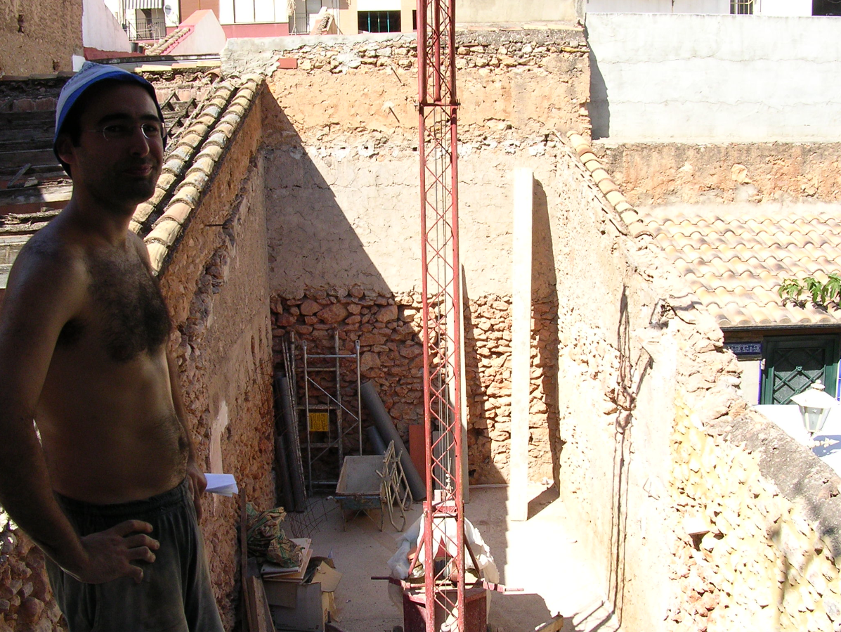 Pose con la grua