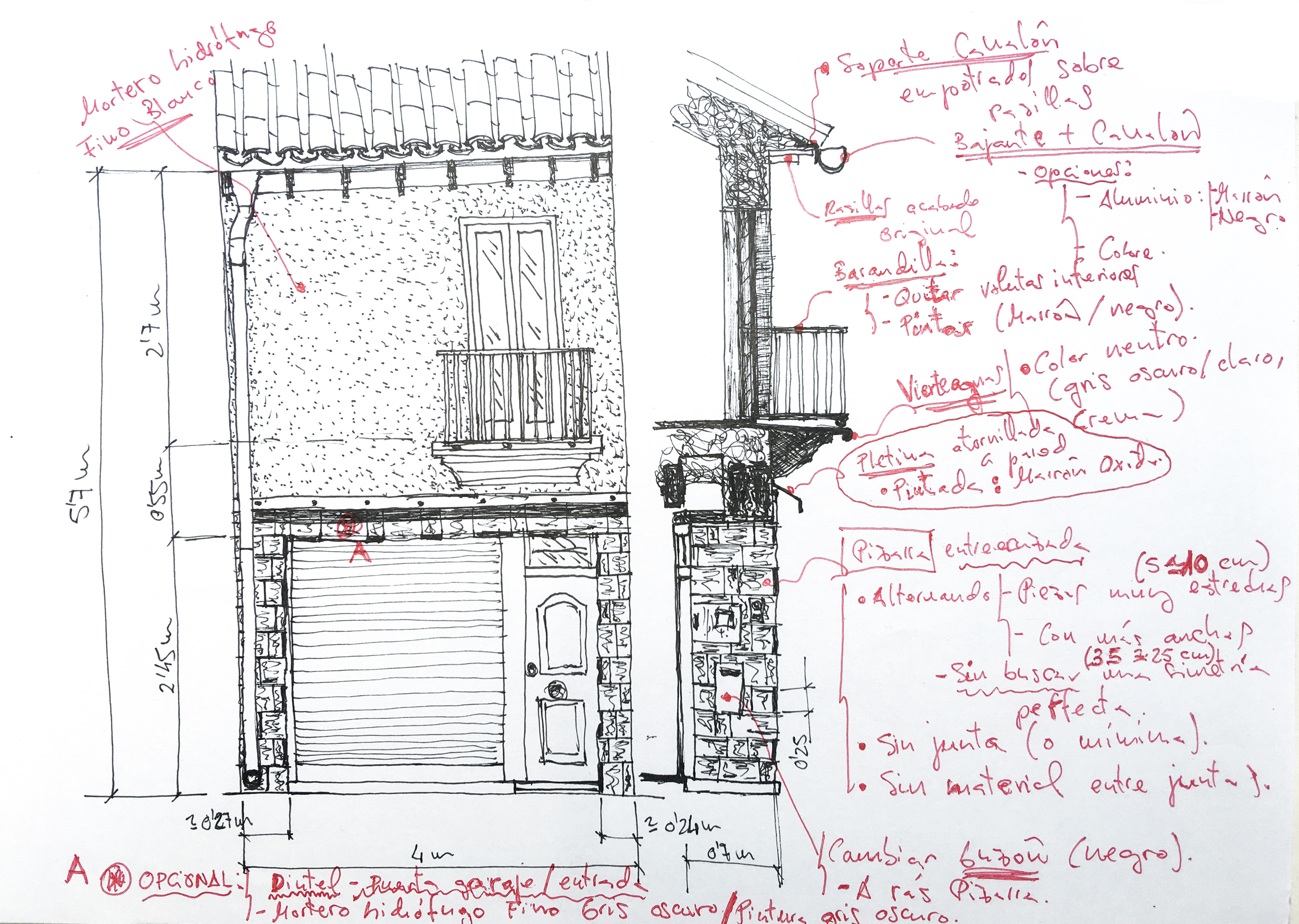 Croquis de detalle