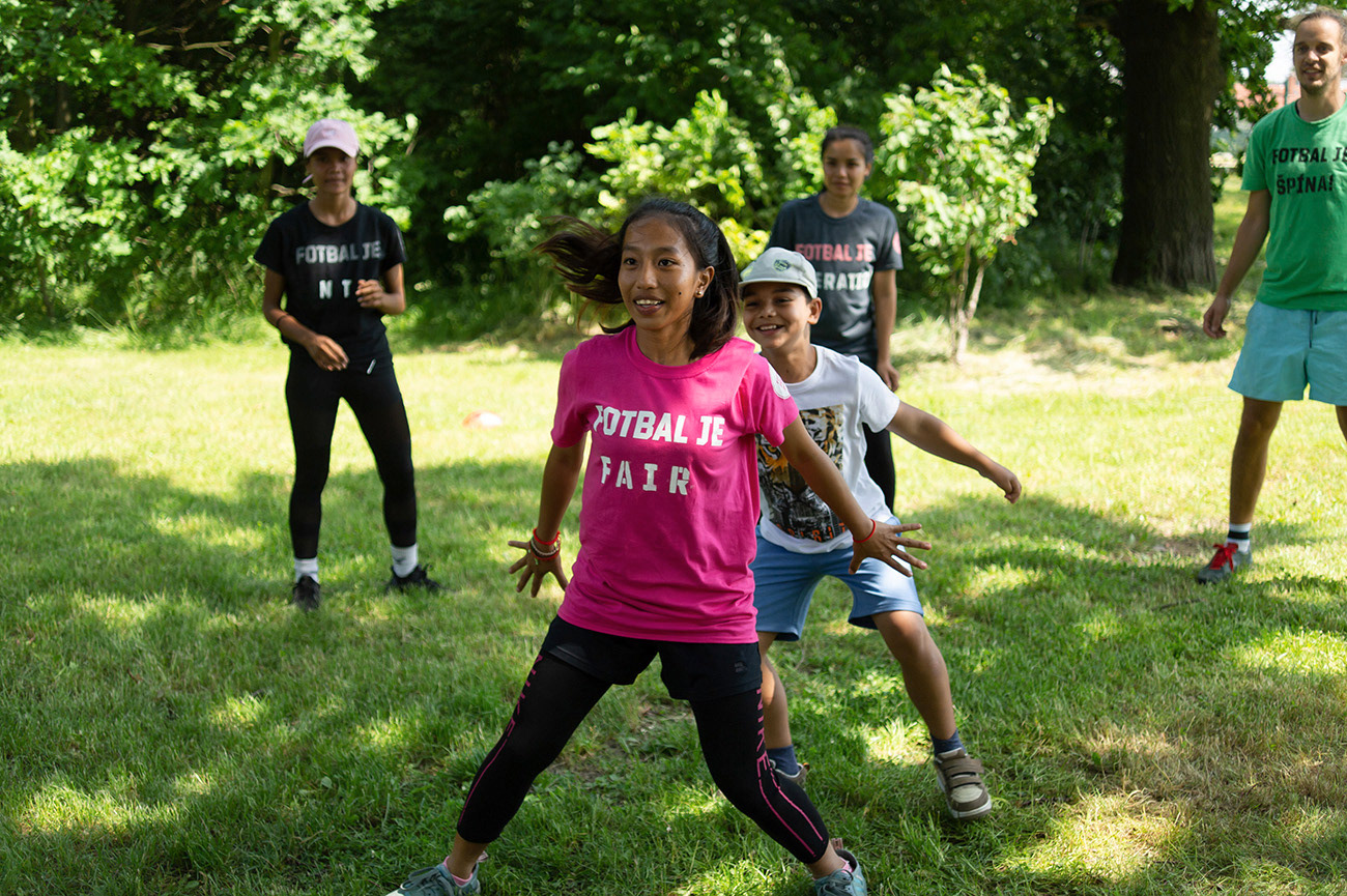 Workshop with local children, Magone youth club, Ostrava, Czech Republic, 2019