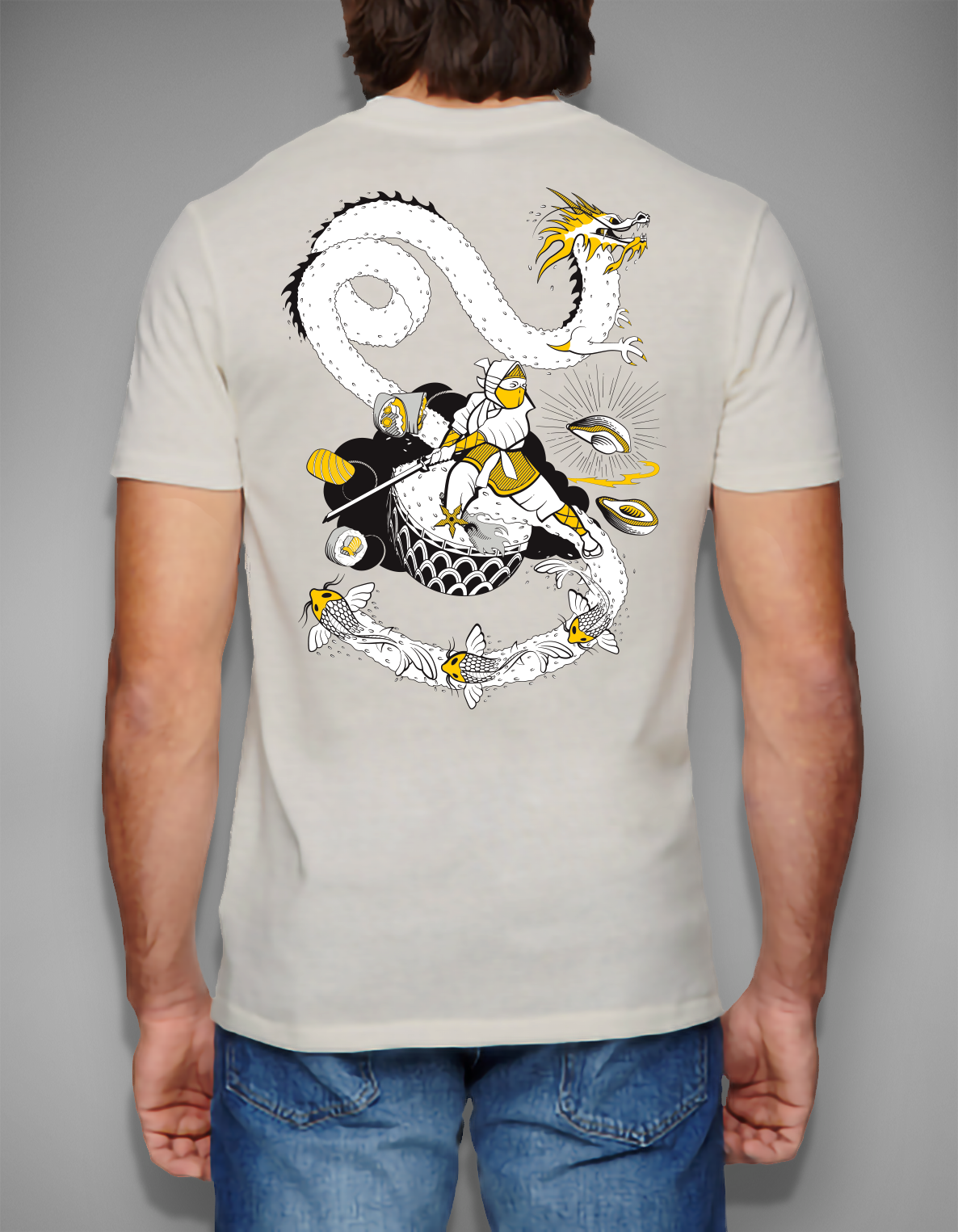 SUS HI EATSTATION DOJO SHIRT ILLUSTRATION