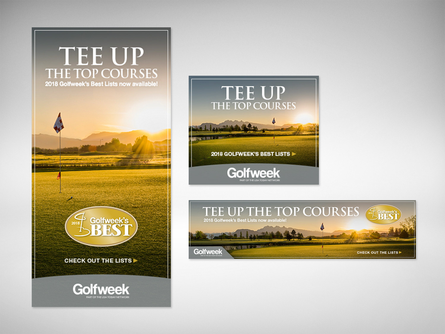  GOLFWEEK'S BEST LISTS PROMOS