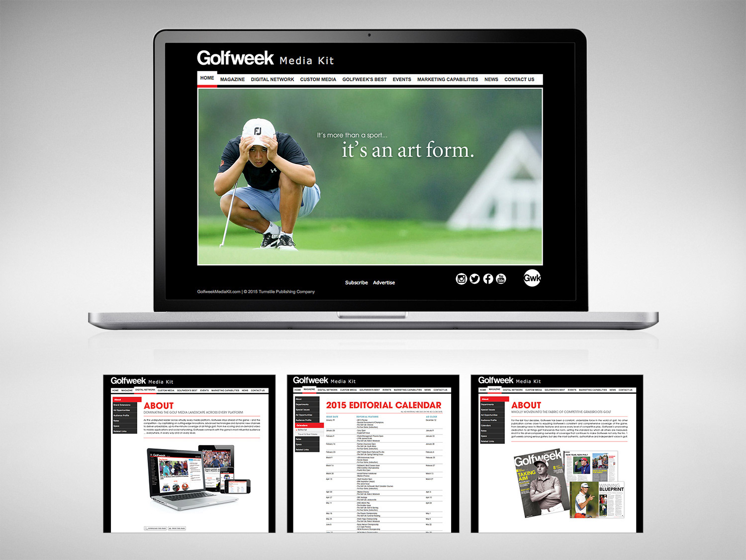  GOLFWEEK MEDIA KIT WEBSITE