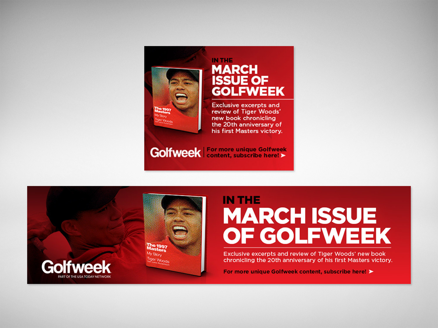 EXCLUSIVE SNEAK PEEK AT TIGER WOODS NEW BOOK PROMOS