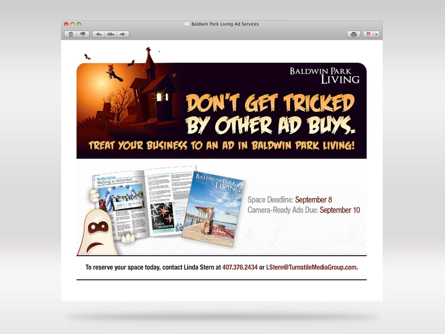 BALDWIN PARK LIVING ADVERTISER E-BLAST