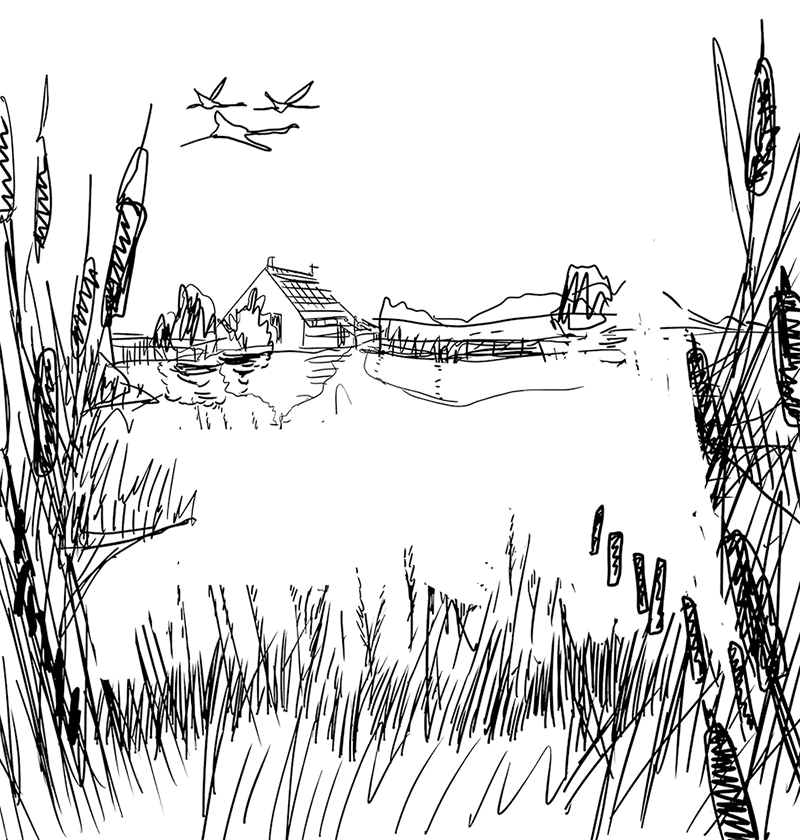 Gif de la réalisation du motif textile de la collection printemps été 2020 de Rue Begand