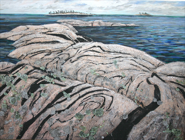 Mon Isle, 2009 - 3' x 4', SOLD