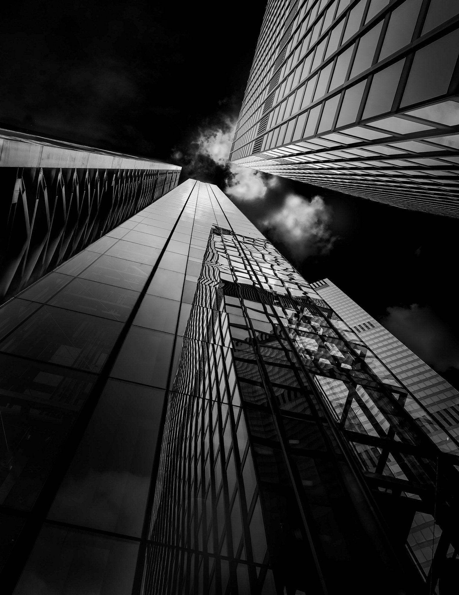 Clouds and Reflections, London